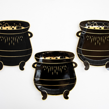 Platos Caldero – Pack de 8 Platos de Cartón con Diseño de Caldero Mágico para Fiestas de Halloween