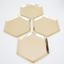 Platos Gold Foil 8” – Pack de 8 Platos Dorados Metálicos para Fiestas Elegantes