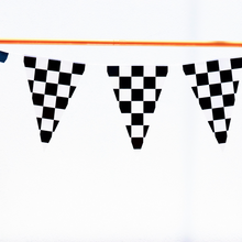 Race Car Banner – Guirnalda Decorativa de Autos de Carreras para Fiestas Infantiles