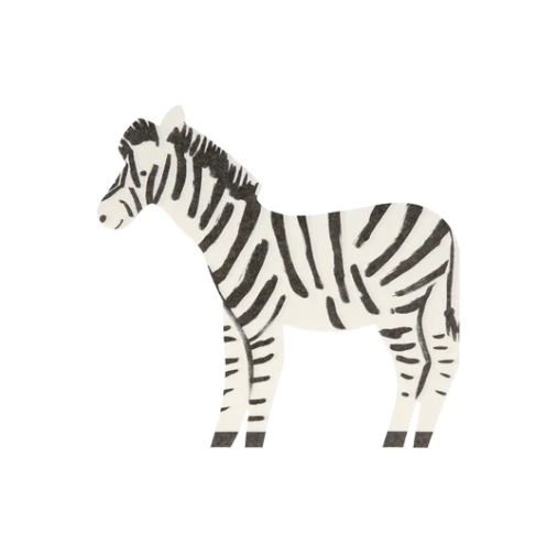 Servilletas Safari Zebra