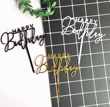 Happy Birthday Cake Toppers