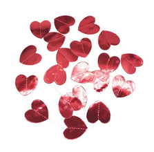 Guirnalda de Corazones – Decoración Romántica para San Valentín, Bodas y Fiestas Especiales